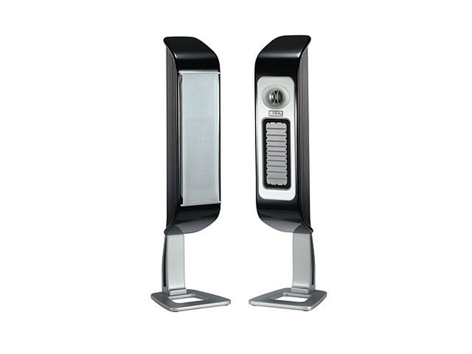 CASCADE MODEL 5 - Black - 7-3/4 inch x 3-3/8 inch Flat Panel Driver 2-way speaker - Hero